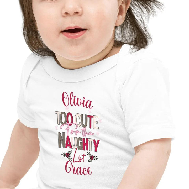 Custom Baby Christmas Quotes T-Shirt - ART-TSH171 - ARTFULANE