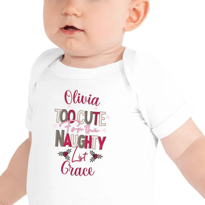 Custom Baby Christmas Quotes T-Shirt - ART-TSH171 - ARTFULANE