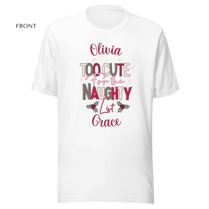 Custom Baby Christmas Quotes T-Shirt - ART-TSH171 - ARTFULANE