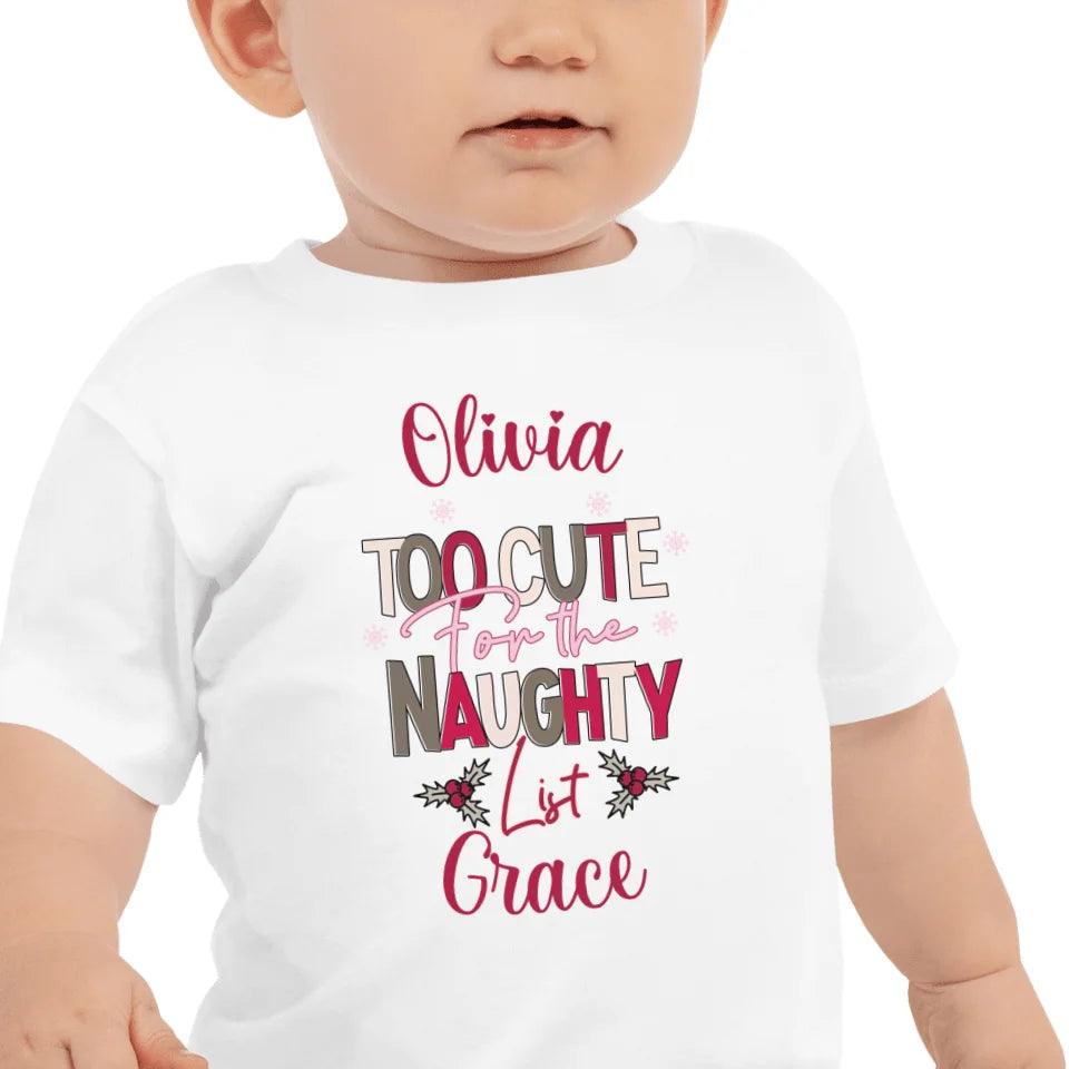 Custom Baby Christmas Quotes T-Shirt - ART-TSH171 - ARTFULANE