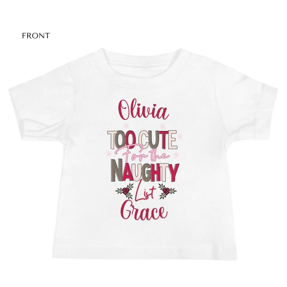 Custom Baby Christmas Quotes T-Shirt - ART-TSH171 - ARTFULANE