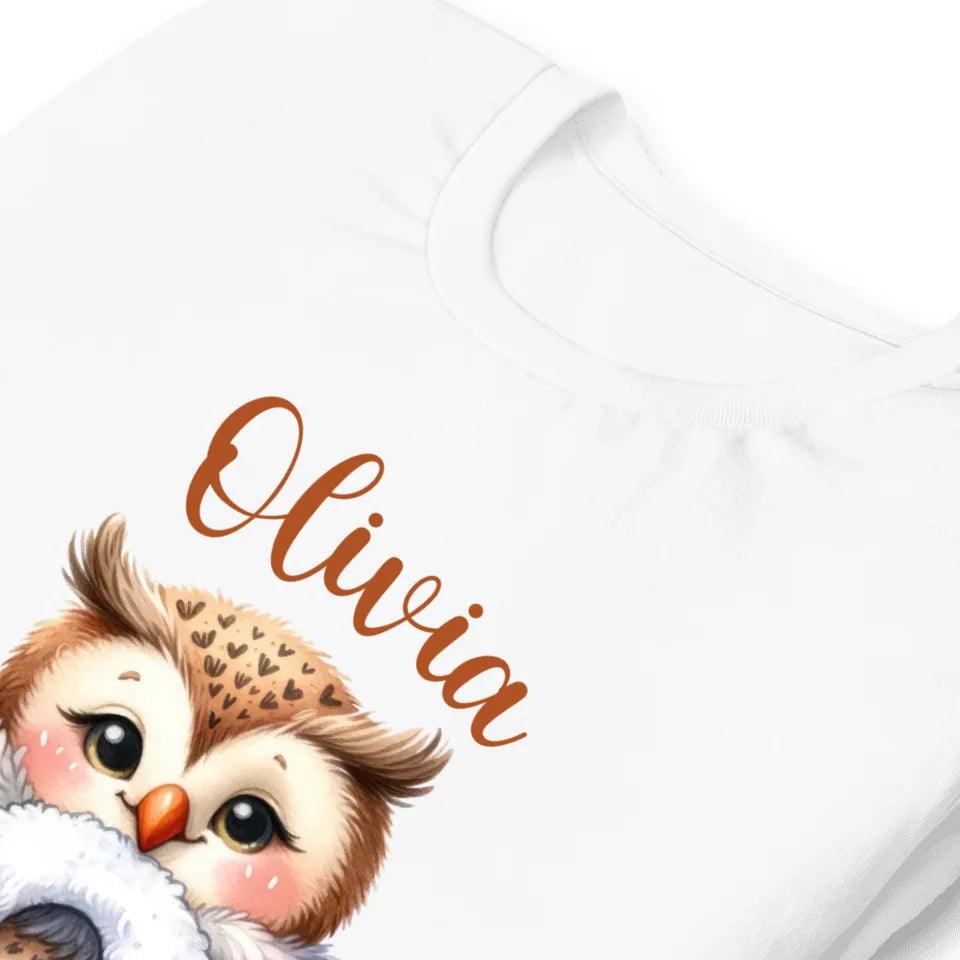 Custom Watercolor Animal Alphabet T-Shirt - ART-TSH181 - ARTFULANE