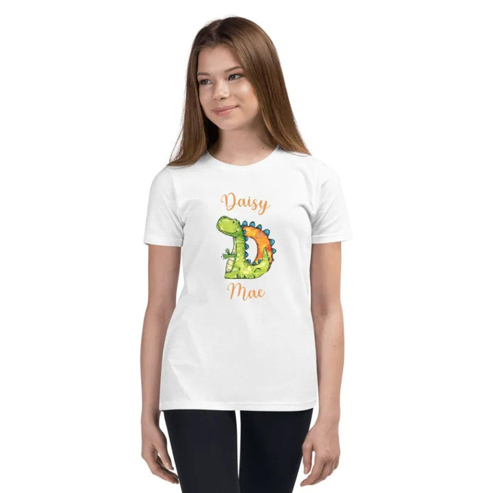 Custom Watercolor Animal-Shaped Alphabet T-Shirt - ART-TSH185 - ARTFULANE