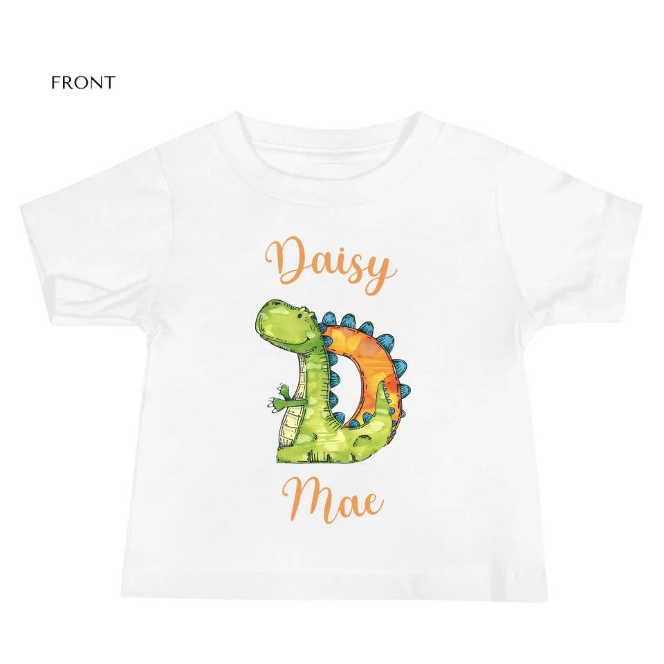 Custom Watercolor Animal-Shaped Alphabet T-Shirt - ART-TSH185 - ARTFULANE