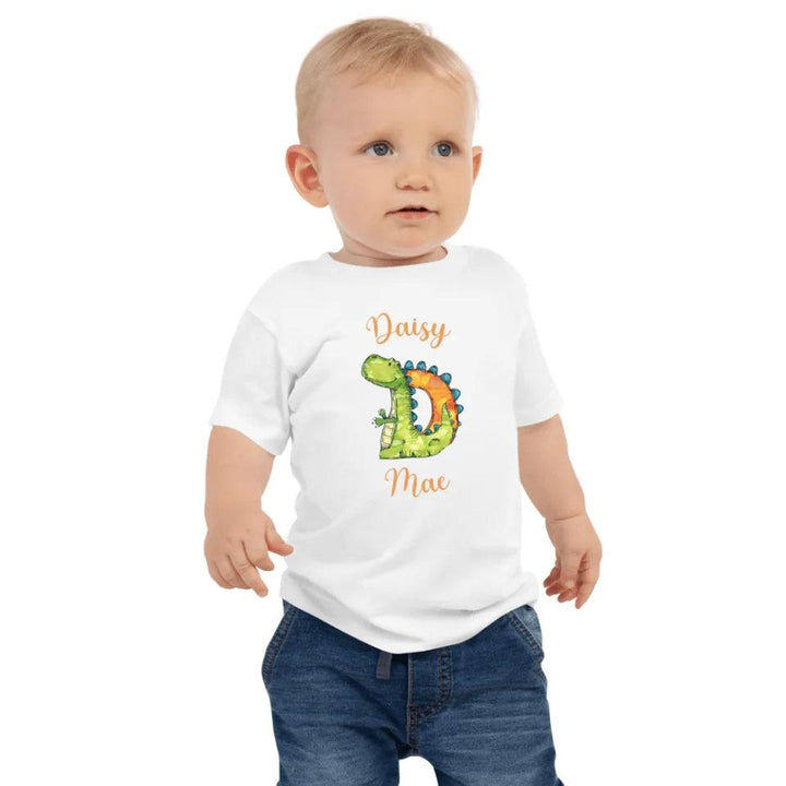 Custom Watercolor Animal-Shaped Alphabet T-Shirt - ART-TSH185 - ARTFULANE