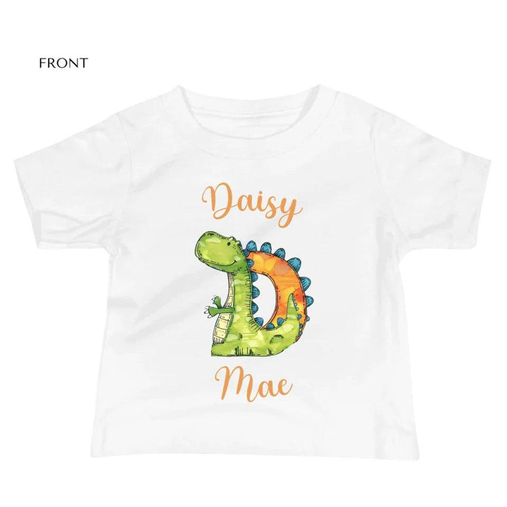 Custom Watercolor Animal-Shaped Alphabet T-Shirt - ART-TSH185 - ARTFULANE