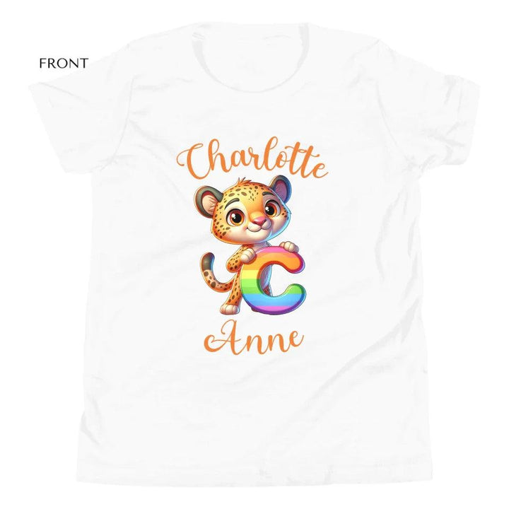 Custom Animal Rainbow Alphabet T-Shirt - ART-TSH190 - ARTFULANE