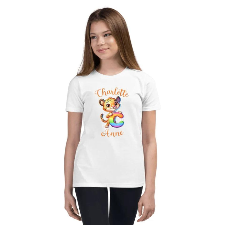 Custom Animal Rainbow Alphabet T-Shirt - ART-TSH190 - ARTFULANE