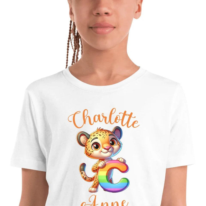 Custom Animal Rainbow Alphabet T-Shirt - ART-TSH190 - ARTFULANE