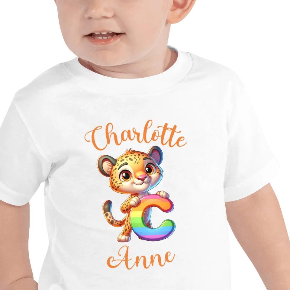 Custom Animal Rainbow Alphabet T-Shirt - ART-TSH190 - ARTFULANE