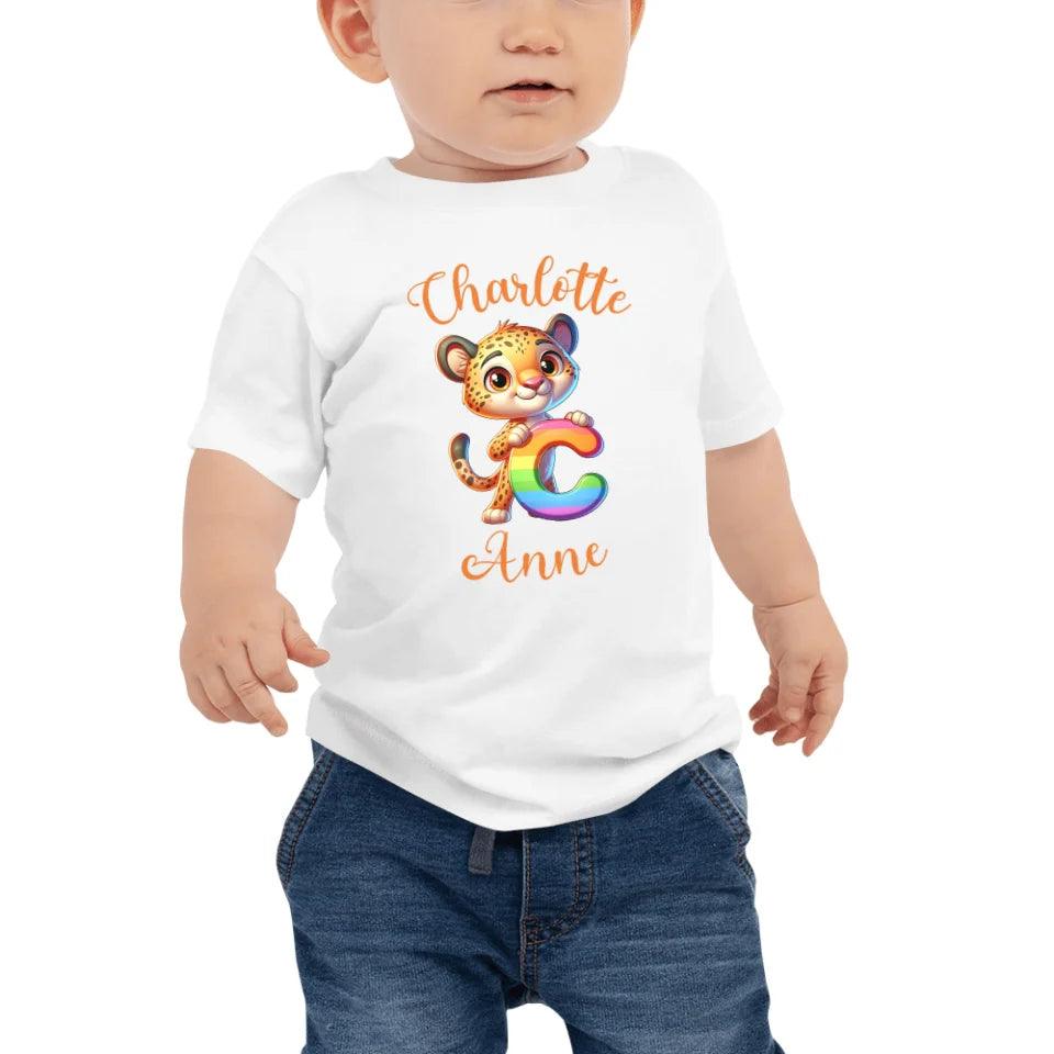 Custom Animal Rainbow Alphabet T-Shirt - ART-TSH190 - ARTFULANE