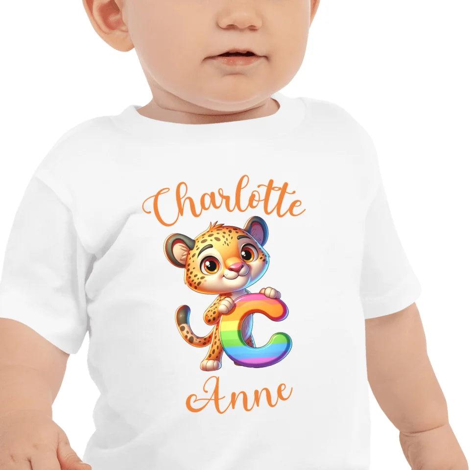 Custom Animal Rainbow Alphabet T-Shirt - ART-TSH190 - ARTFULANE