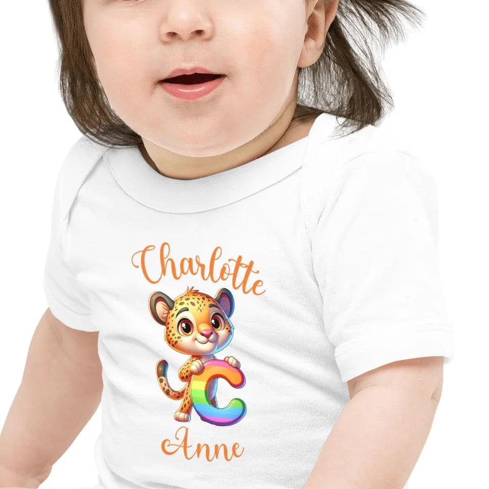 Custom Animal Rainbow Alphabet T-Shirt - ART-TSH190 - ARTFULANE