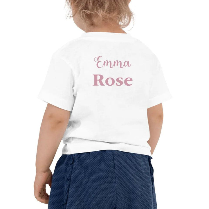 Custom Ballerina Pink Alphabet T-Shirt - ART-TSH195 - ARTFULANE