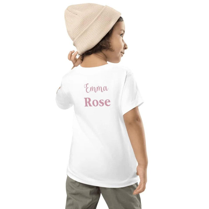 Custom Ballerina Pink Alphabet T-Shirt - ART-TSH195 - ARTFULANE