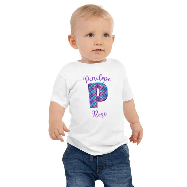 Custom Mermaid Alphabet T-Shirt - ART-TSH196 - ARTFULANE