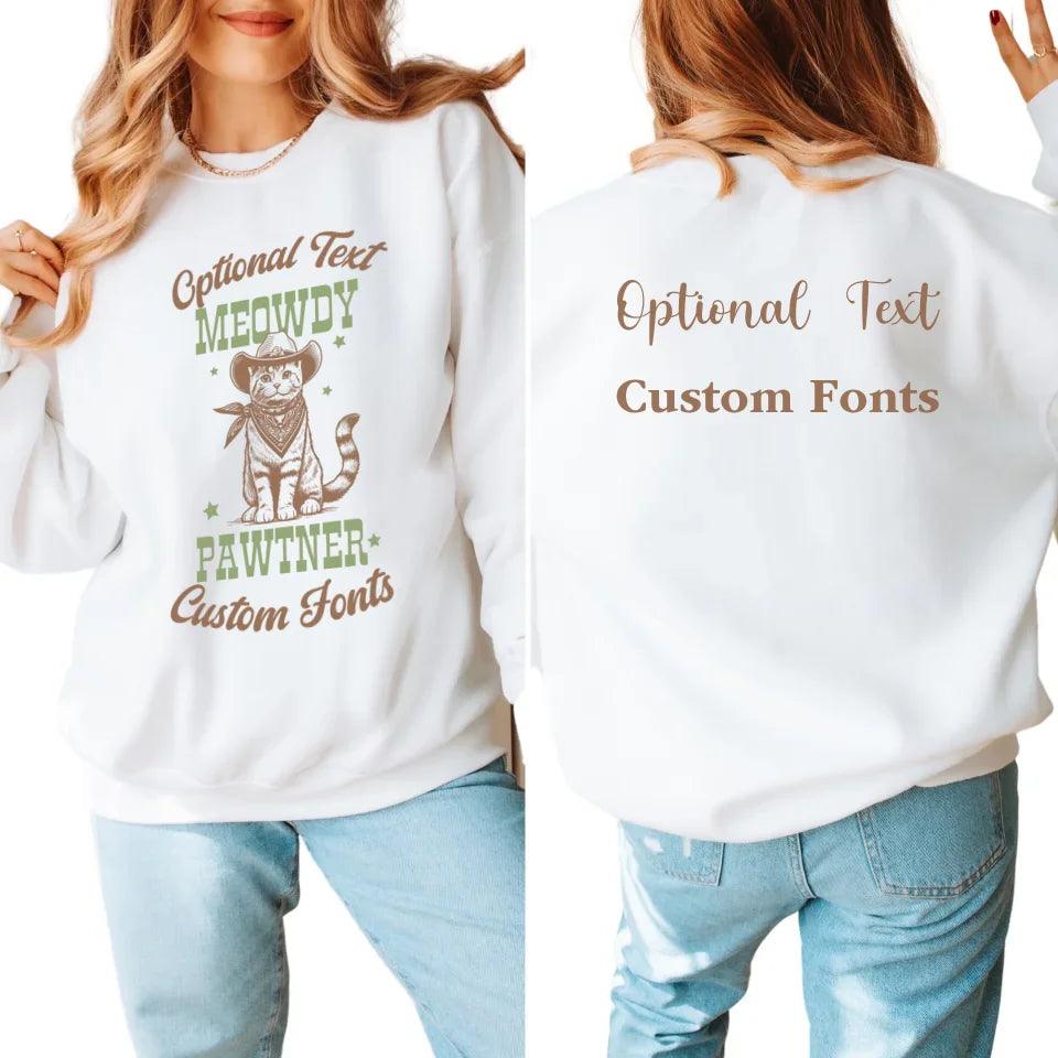 Custom Vintage Funny Cat Sweatshirt & Hoodie - ART-SWH200 - ARTFULANE