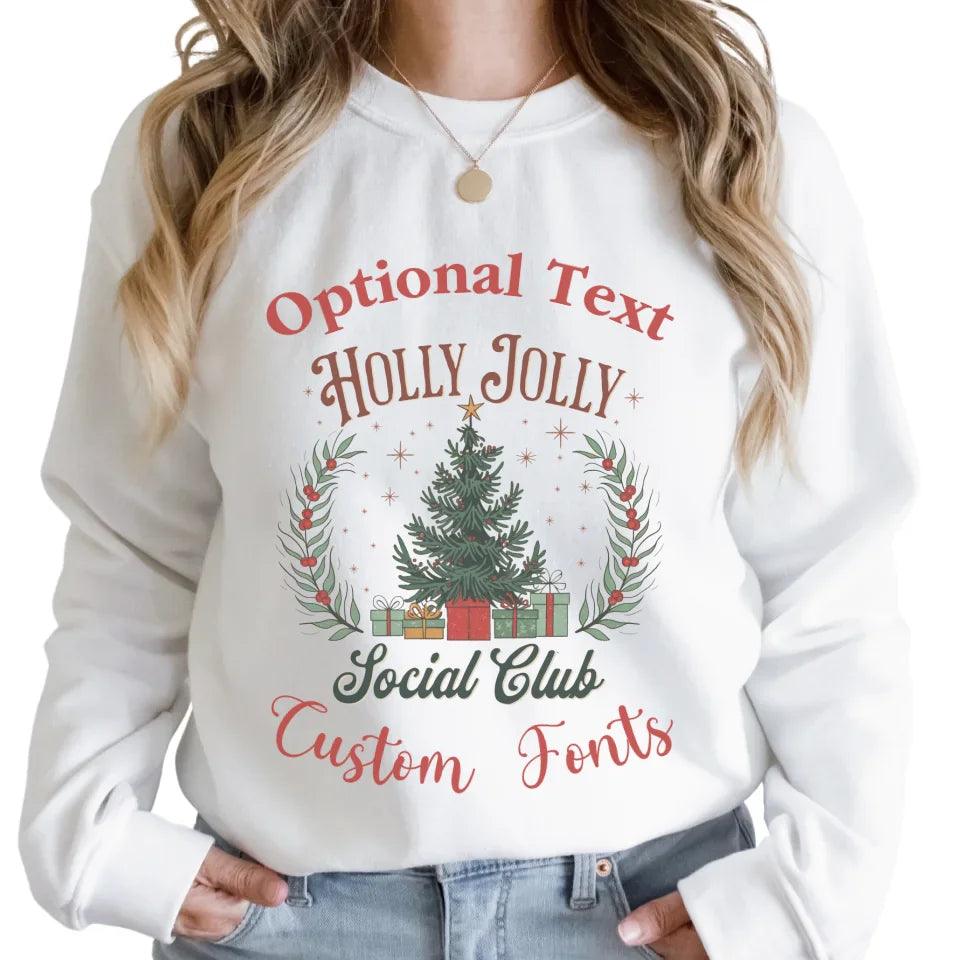 Custom Vintage Christmas Coffee Club Sweatshirt & Hoodie - ART-SWH202 - ARTFULANE