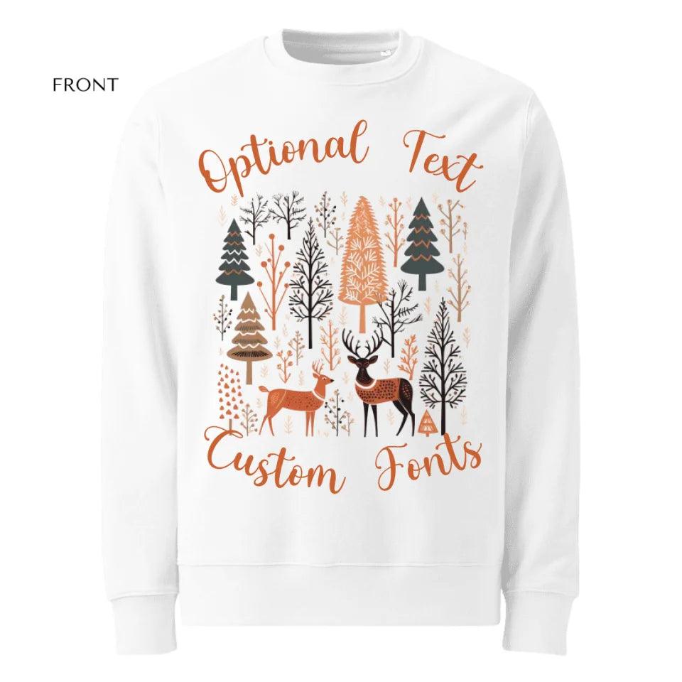 Custom Scandinavian Folk Art Winter Sweatshirt & Hoodie - ART-SWH205 - ARTFULANE