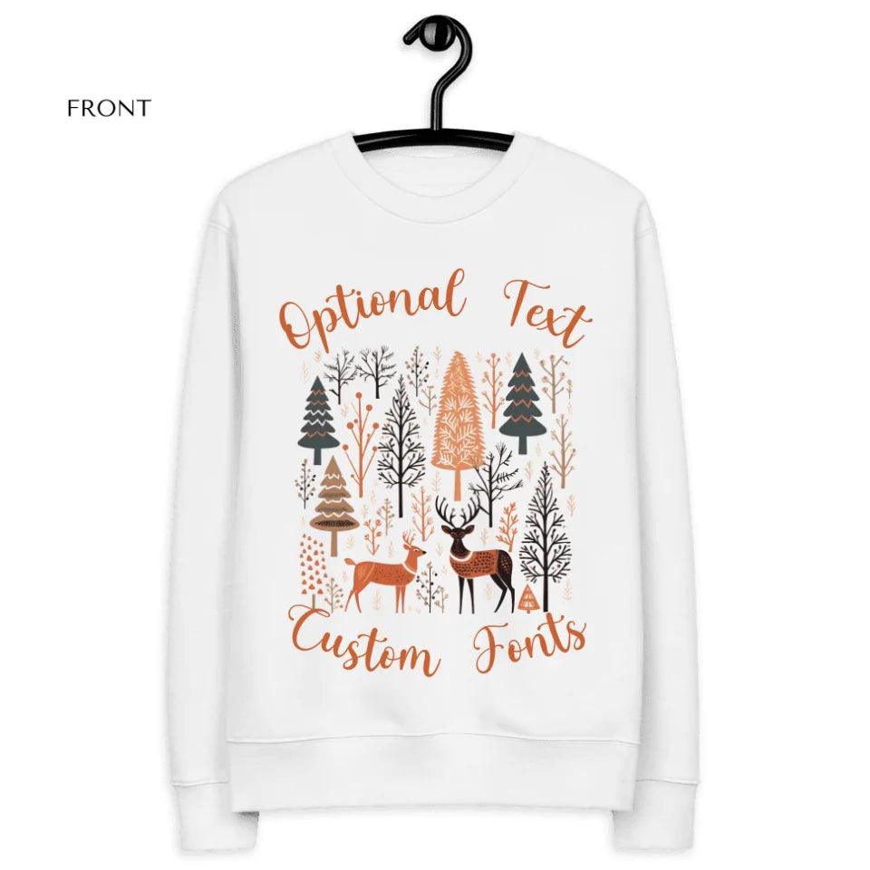 Custom Scandinavian Folk Art Winter Sweatshirt & Hoodie - ART-SWH205 - ARTFULANE