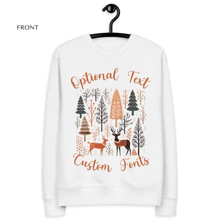 Custom Scandinavian Folk Art Winter Sweatshirt & Hoodie - ART-SWH205 - ARTFULANE