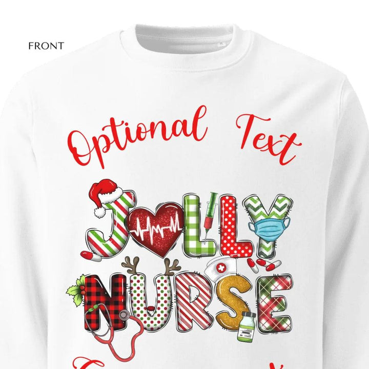 Custom Nurse Christmas Sweatshirt & Hoodie - ART-SWH206 - ARTFULANE