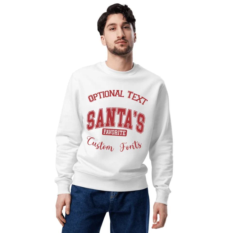 Custom Santa's Favorite Sweatshirt & Hoodie - ART-SWH207 - ARTFULANE