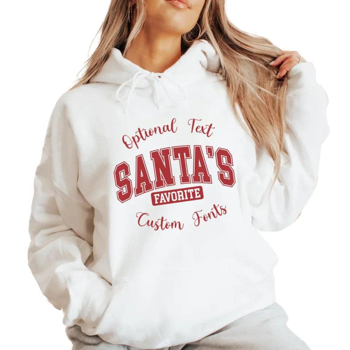 Custom Santa's Favorite Sweatshirt & Hoodie - ART-SWH207 - ARTFULANE