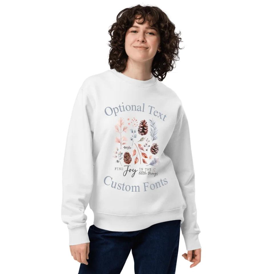 Custom Watercolor Winter Woodland Sweatshirt & Hoodie - ART-SWH209 - ARTFULANE