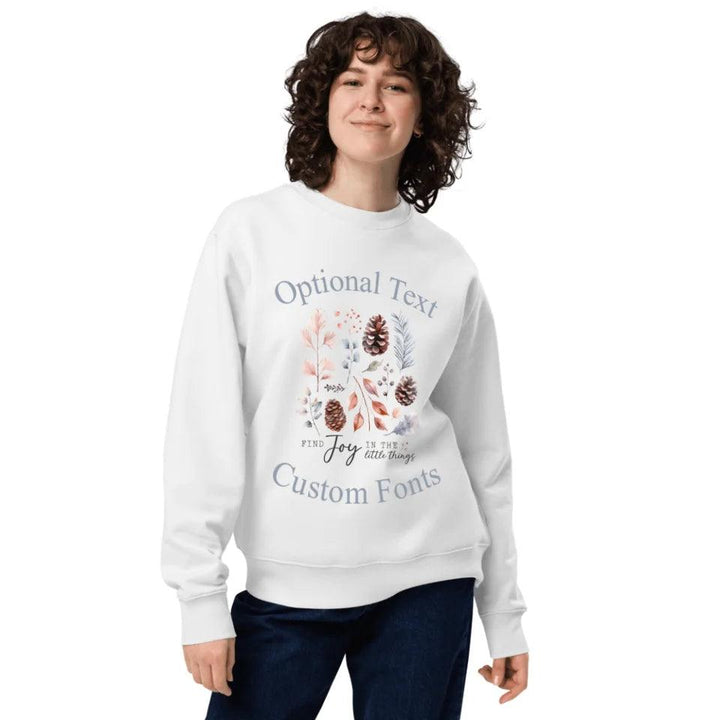 Custom Watercolor Winter Woodland Sweatshirt & Hoodie - ART-SWH209 - ARTFULANE