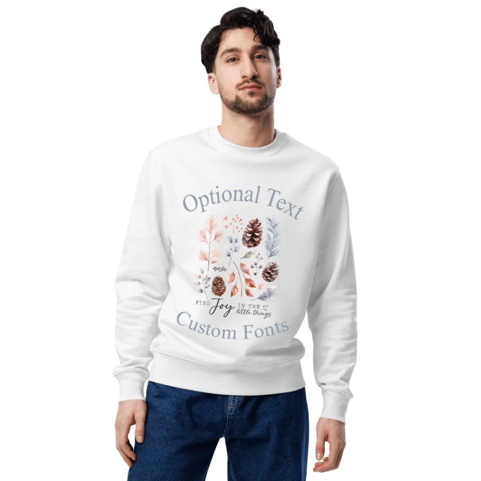 Custom Watercolor Winter Woodland Sweatshirt & Hoodie - ART-SWH209 - ARTFULANE