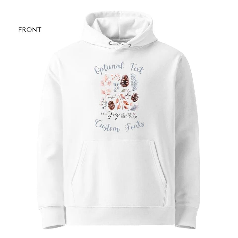 Custom Watercolor Winter Woodland Sweatshirt & Hoodie - ART-SWH209 - ARTFULANE