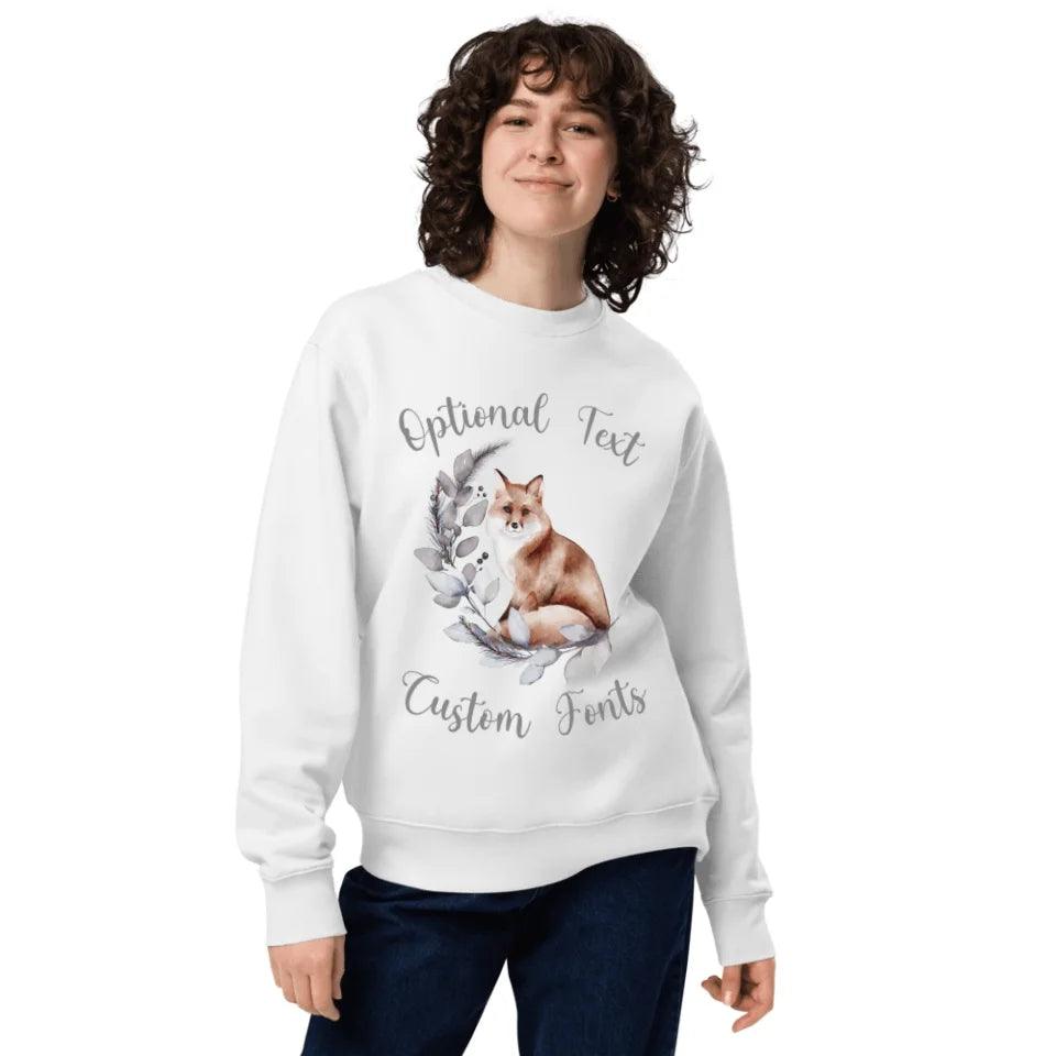 Custom Watercolor Festive Woodland Winter Sweatshirt & Hoodie - ART-SWH211 - ARTFULANE