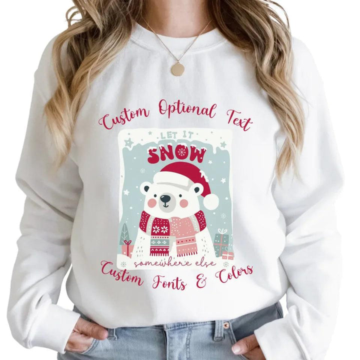 Custom Retro Boho Christmas Sweatshirt & Hoodie - ART-SWH218 - ARTFULANE