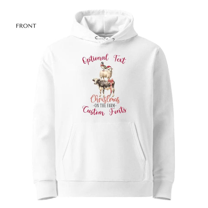 Custom Christmas Farm Sweatshirt & Hoodie - ART-SWH219 - ARTFULANE