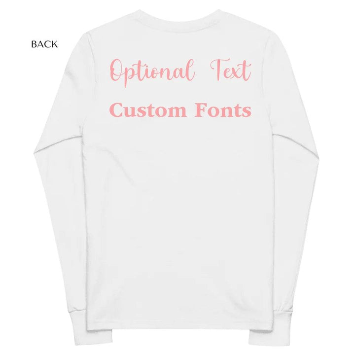 Custom Pink Christmas Long Sleeve Tee - ART-LST220 - ARTFULANE