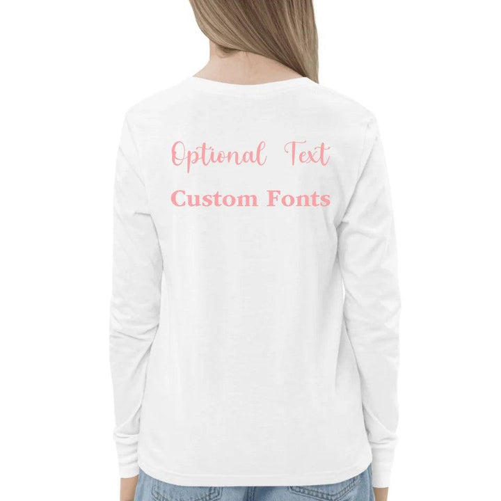 Custom Pink Christmas Long Sleeve Tee - ART-LST220 - ARTFULANE