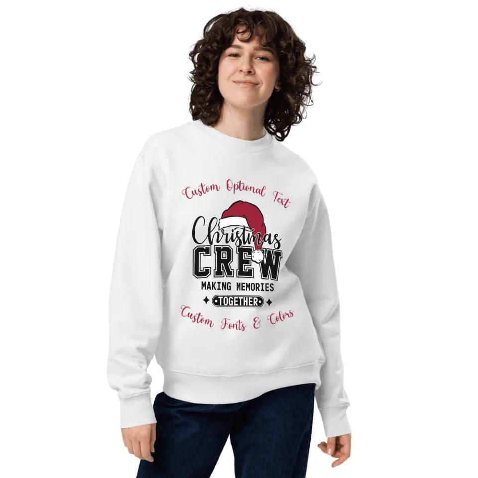 Custom Christmas Crew Making Memories Sweatshirt & Hoodie - ART-SWH224 - ARTFULANE