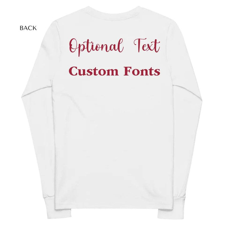 Custom Quirky Whimsical Christmas Long Sleeve Tee - ART-LST226 - ARTFULANE