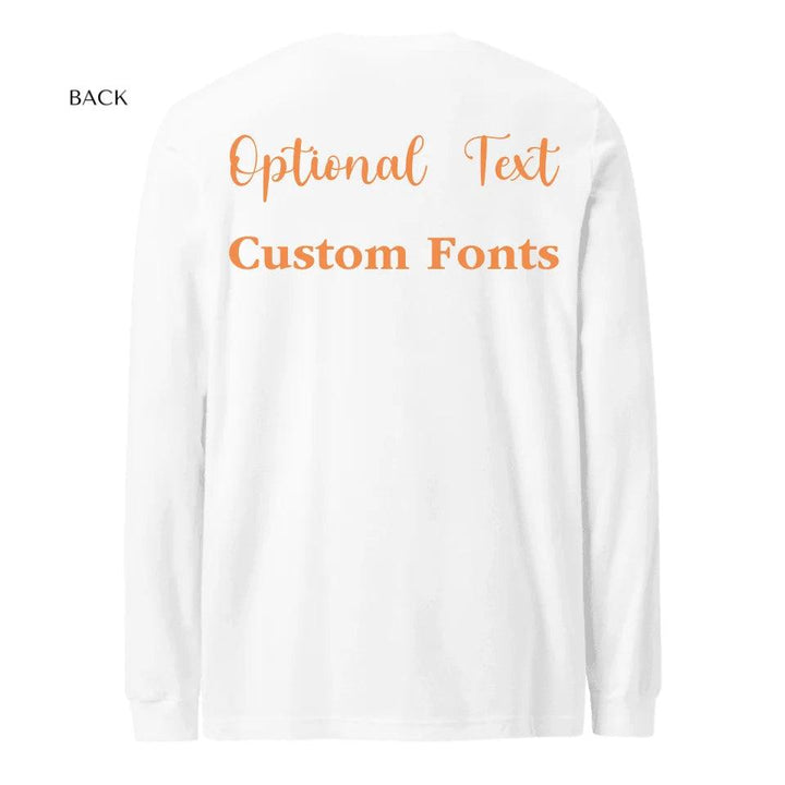 Custom Quirky Whimsical Autumn Long Sleeve Tee - ART-LST227 - ARTFULANE