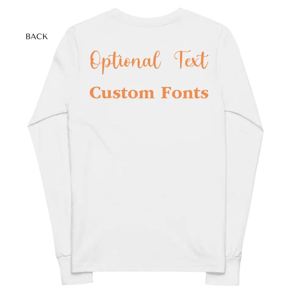 Custom Quirky Whimsical Autumn Long Sleeve Tee - ART-LST227 - ARTFULANE