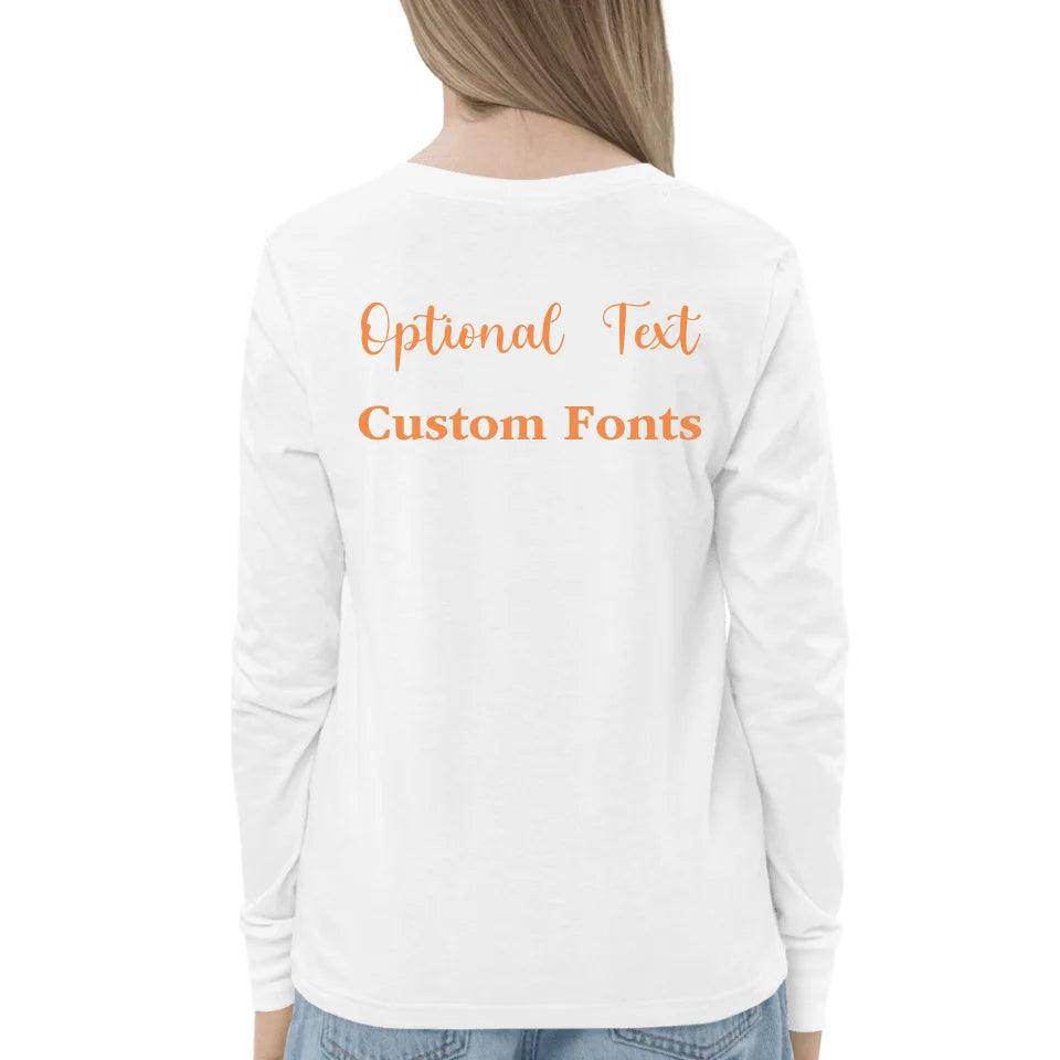 Custom Quirky Whimsical Autumn Long Sleeve Tee - ART-LST227 - ARTFULANE