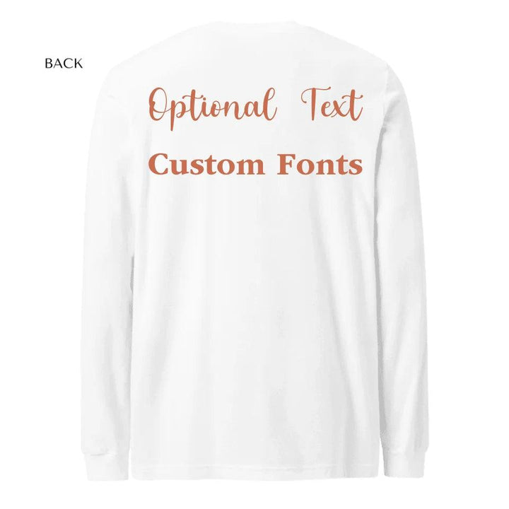 Custom Whimsical and Warm Christmas Long Sleeve Tee - ART-LST228 - ARTFULANE