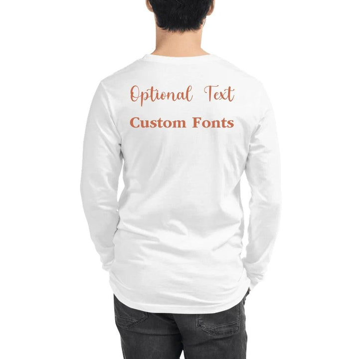 Custom Whimsical and Warm Christmas Long Sleeve Tee - ART-LST228 - ARTFULANE