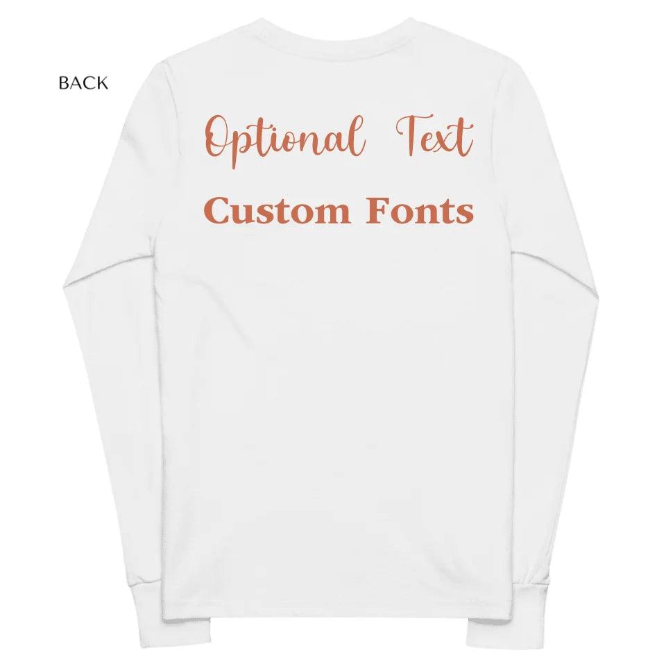 Custom Whimsical and Warm Christmas Long Sleeve Tee - ART-LST228 - ARTFULANE