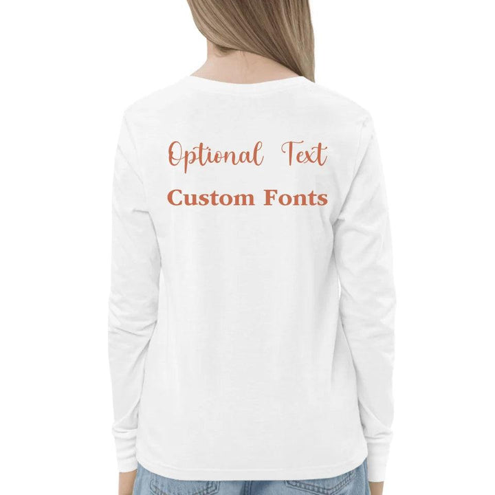 Custom Whimsical and Warm Christmas Long Sleeve Tee - ART-LST228 - ARTFULANE