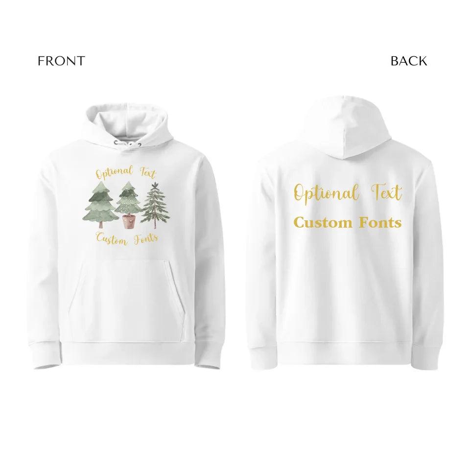 Custom Watercolor Christmas Tree Sweatshirt & Hoodie - ART-SWH232 - ARTFULANE