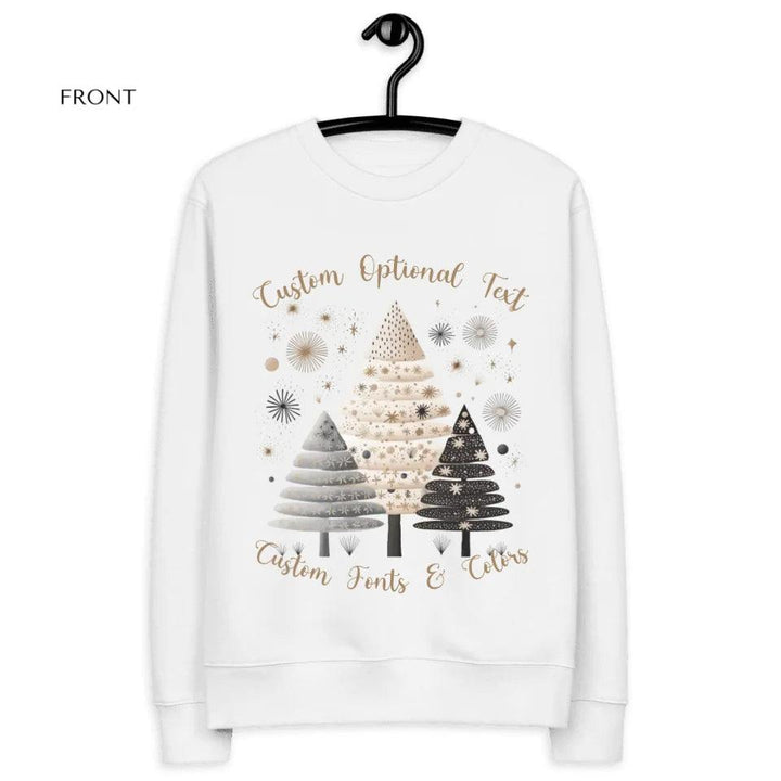 Custom Boho Christmas Trees Sweatshirt & Hoodie - ART-SWH234 - ARTFULANE