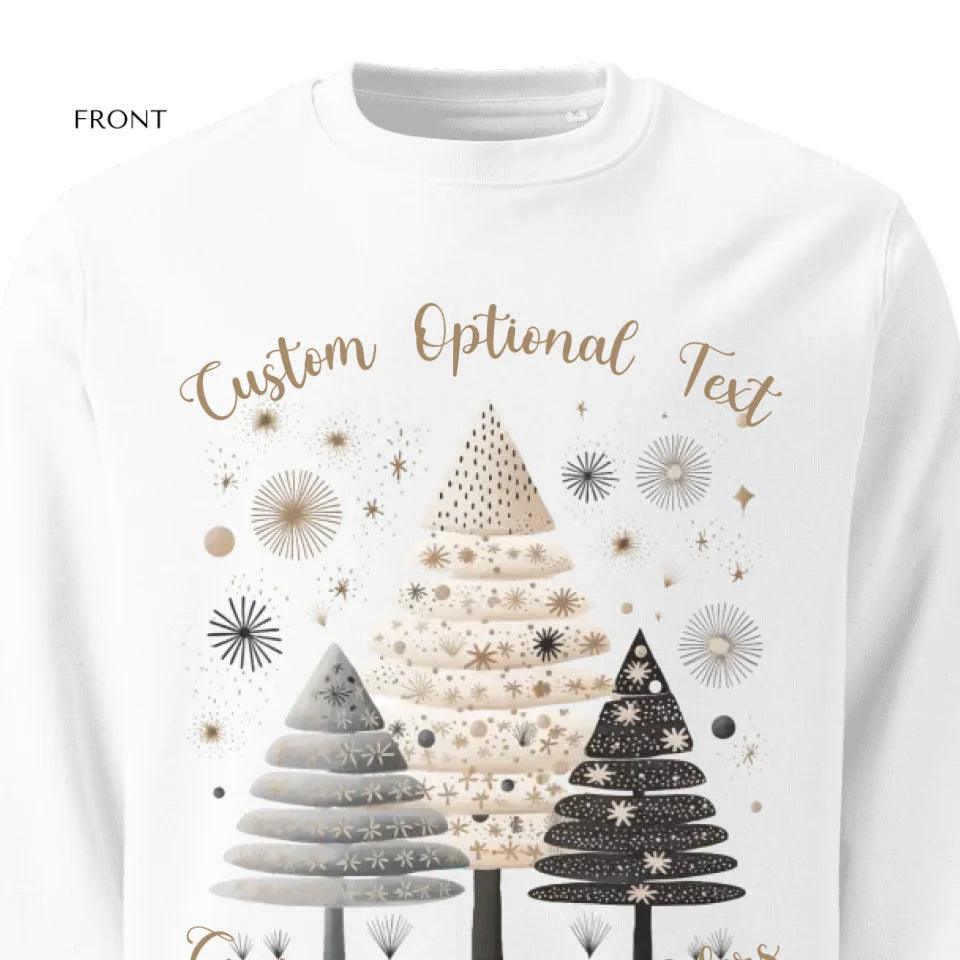 Custom Boho Christmas Trees Sweatshirt & Hoodie - ART-SWH234 - ARTFULANE