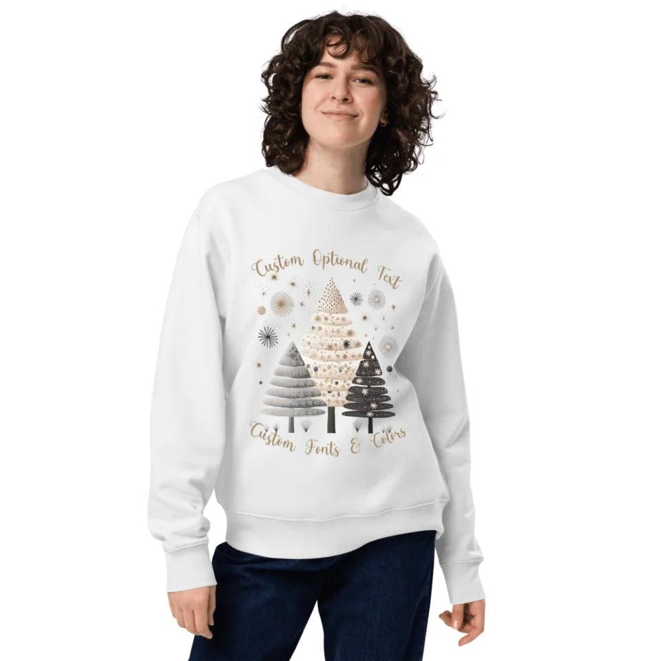 Custom Boho Christmas Trees Sweatshirt & Hoodie - ART-SWH234 - ARTFULANE